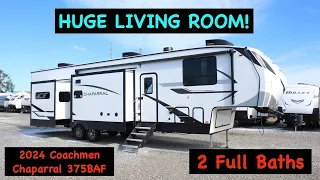 The PERFECT 2 Bedroom Fifth Wheel! 2024 Chaparral 375BAF