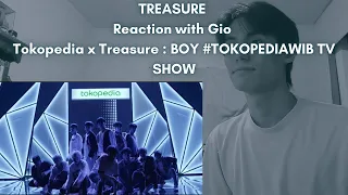 TREASURE Reaction with Gio Tokopedia x Treasure : BOY #TOKOPEDIAWIB TV SHOW