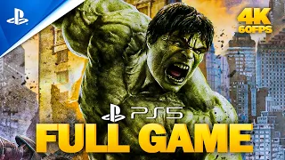 The Incredible Hulk Gameplay Walkthrough FULL GAME [4K 60FPS] No Commentary