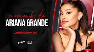 LEGENDADO | Momentos de Ariana Grande no The Voice