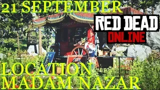 Red Dead Redemption 2 Online | Madam Nazar Location Today 21/9/19