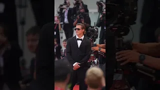 Brad Pitt attends the "Blonde" red carpet at the 79th #VeniceFilmFestival #venezia79 #shorts