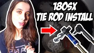 🏁 DIY Tie Rod Removal & Installation Nissan 180sx/240sx | VLOG 20