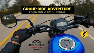 Storm the Castle | Honda Rebel 500 POV Group Ride | GoPro Hero Black 9 4K