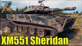 Шеридан ЛТ 10 берёт ТРИ ОТМЕТКИ ✅ World of Tanks XM551 Sheridan