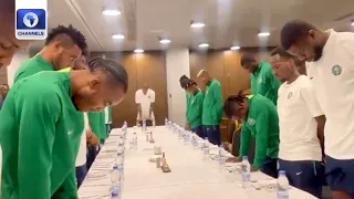 'We Will Win AFCON Trophy For You,' Super Eagles Pay Tribute To Deceased  Fans