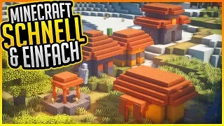 Dörfer finden! (Tutorial) ✨ Minecraft Schnell und Einfach #05 ✨ ErikOnHisPeriod