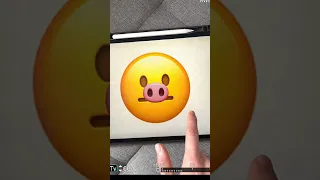 😐🔪🐽 #emoji #procreate