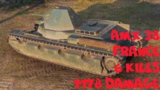 AMX 38 France 6K 1178D: Tier I:  World Of Tanks: WOT Scraps