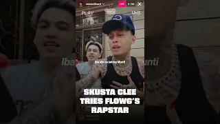 Skusta Clee tries Flow G's RAPSTAR 🔥🔥🔥