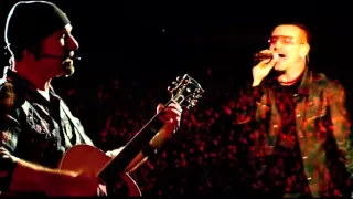 U2 - Stuck In The Moment (Acoustic at The Rose Bowl)