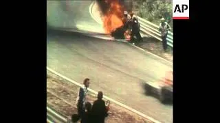 SYND 29-7-73 WILLIAMSON DIES AS HIS CAR CRUSHES AND BURNS ON SIDE OF TRACK AT DUTCH GRAND PRIX