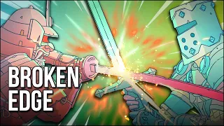 Broken Edge | Frog And I Battle It Out In a Sword-Fighting Duel