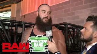 Braun Strowman's path of destruction will never end: Raw Exclusive, Aug. 6, 2018