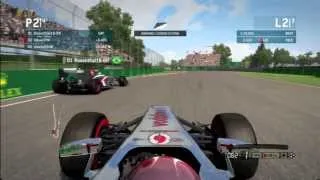 F1 2013 - Canada ONLINE Sprint LAP 2 TWIST (Live Commentary) Gameplay