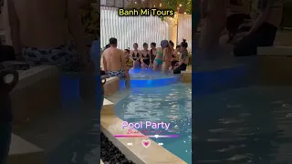 Ho Chi Minh City Vietnam Nightlife KTV Pool Party with HOT GIRLS