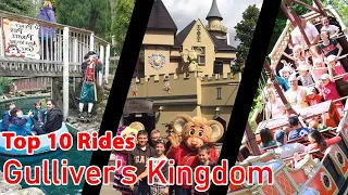 Top 10 rides at Gulliver's Kingdom  | 2021