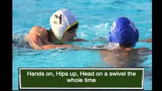 Water Polo Defense Basic Skills and Positioning