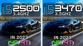i5 2500 vs i5 3470 Tested in 12 Games (2023) | 1080p