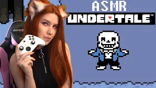 АСМР БЛИЗКИЙ ШЕПОТ 🎧 Undertale ASMR 🎮 Руины Прохождение