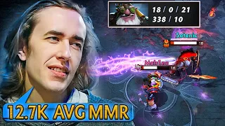 Quinn's Sniper DESTROYS Malr1ne & Satanic in EPIC 13K MMR PUB