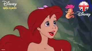 DISNEY SING-ALONGS | Under The Sea - Little Mermaid Lyric Video | Official Disney UK