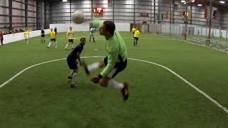 Indoor Soccer Keeper Saves | 5-7-2014