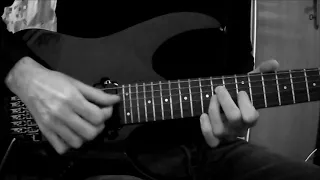 The Crow "Inferno" electric guitar solo cover