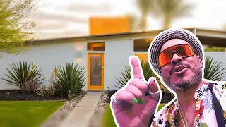 Touring My Neighbors Stunning Mid Century Modern House in Las Vegas!