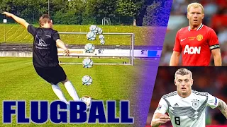 Schusstechnik Tutorial: Flugball - Schusstechnik wie Toni Kroos oder Paul Scholes ⚽