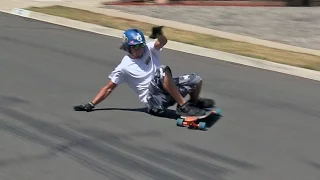 DH Tutorial instruction on Skateboard Longboard Sliding down hills.