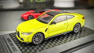 Unboxing of new BMW M4 G82 diecast model car