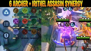 6 Archer IRITHEL ASSASSIN Synergy COMBO Magic Chess Mobile Legend Best Synergy | Gameplay MLBB 2021