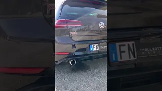 Stock MK 7.5 Golf GTI Performance exhaust sound. #gti #stockexhaust #exhaust #hothatch #golfgti