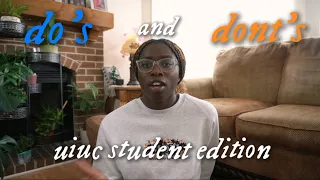 transfer student diaries 04: DO’S and DONT’S of university of illinois college student life