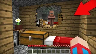 ВСЁ ЭТО ВРЕМЯ ЖИТЕЛЬ ЖИЛ ЗА СТЕНОЙ МОЕГО ДОМА В МАЙНКРАФТ | Компот Minecraft