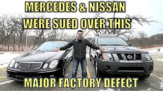 Nissan & Mercedes Knew this Major Factory Defect Would Cost Owners Thousands out of Warranty.