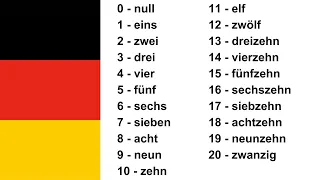 German for Children | Numbers in German 0 -20 | Learn how to count in German | Number Pronunciation