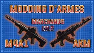 Modding avec les Marchands 2 pour M4A1 & AKM - Guide EFT FR
