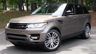 2015 Range Rover Sport Supercharged Start Up, Road Test, and In Depth Review