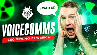 Jankos Drops a Nuke | LEC Spring 2021 Week 4 Voicecomms