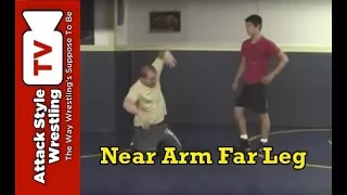 Underhook Defense to Near Arm Far Leg Takedown