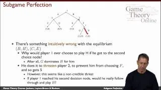 GTO-4-04: Subgame Perfection