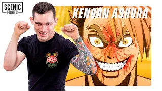 MMA Fighter Breaks Down Kengan Ashura Anime Lethwei Fight Scene | Saw Paing vs Karo | Scenic Fights