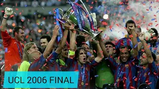 Barcelona va Arsenal 2006 UEFA Champions league final highlights