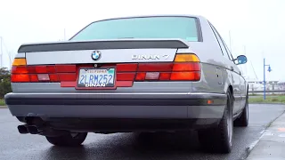 Original Owner Sees E32 After Restoration - BMW 735i Manual