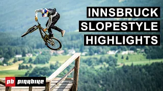 Insane Slopestyle Riding - Highlights from Slopestyle at Crankworx Innsbruck 2021