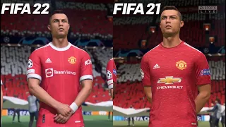 FIFA 22 vs FIFA 21 Graphics Comparison | Xbox One S