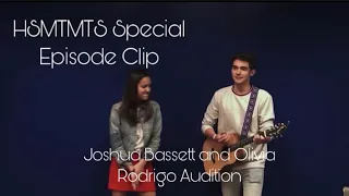 Joshua Bassett & Olivia Rodrigo Talk Auditioning for HSMTMTS