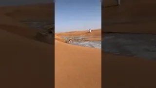water in desert! Video by w 50f